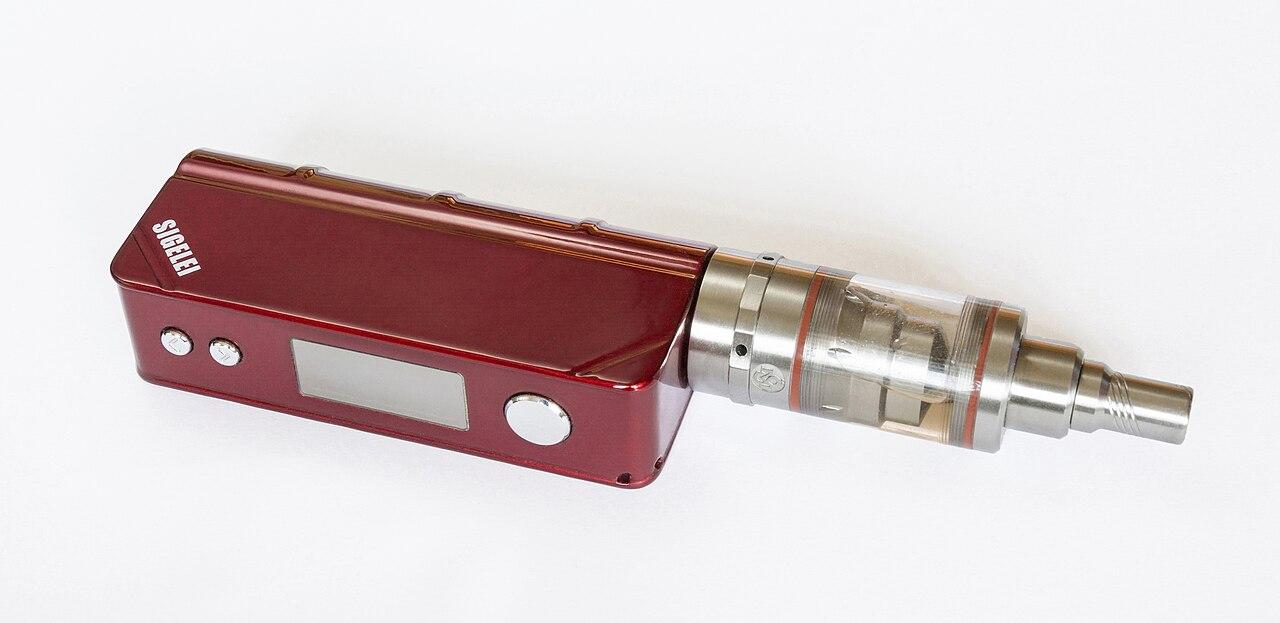 Mod rosu cu atomizor RTA